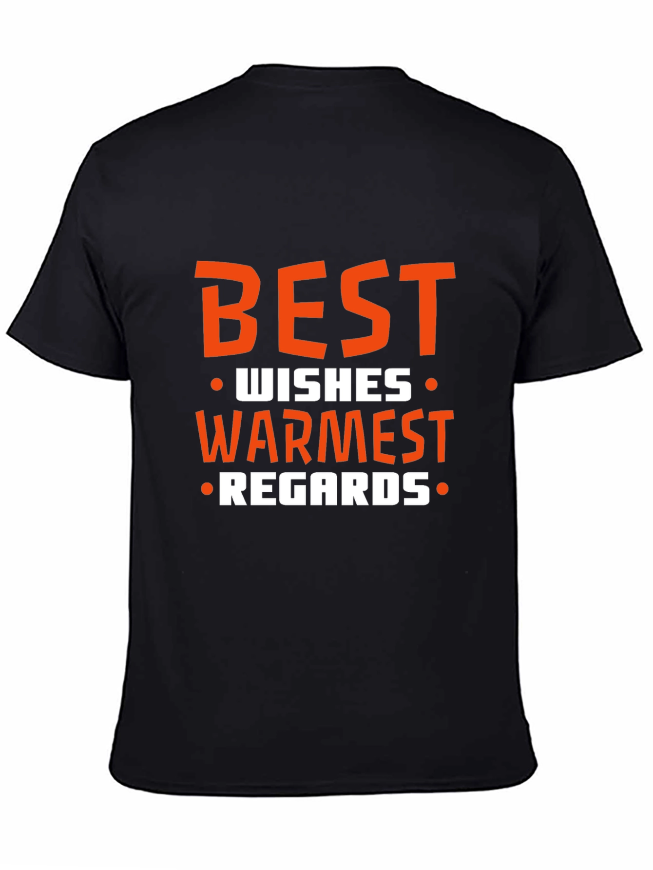 Best Wishes Graphic T-Shirt - Soft Cotton Blend
