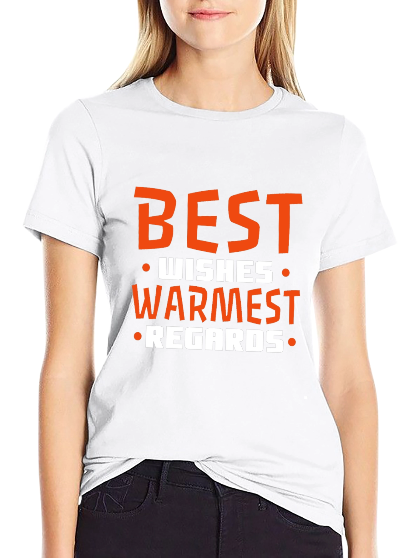 Best Wishes Graphic T-Shirt - Soft Cotton Blend