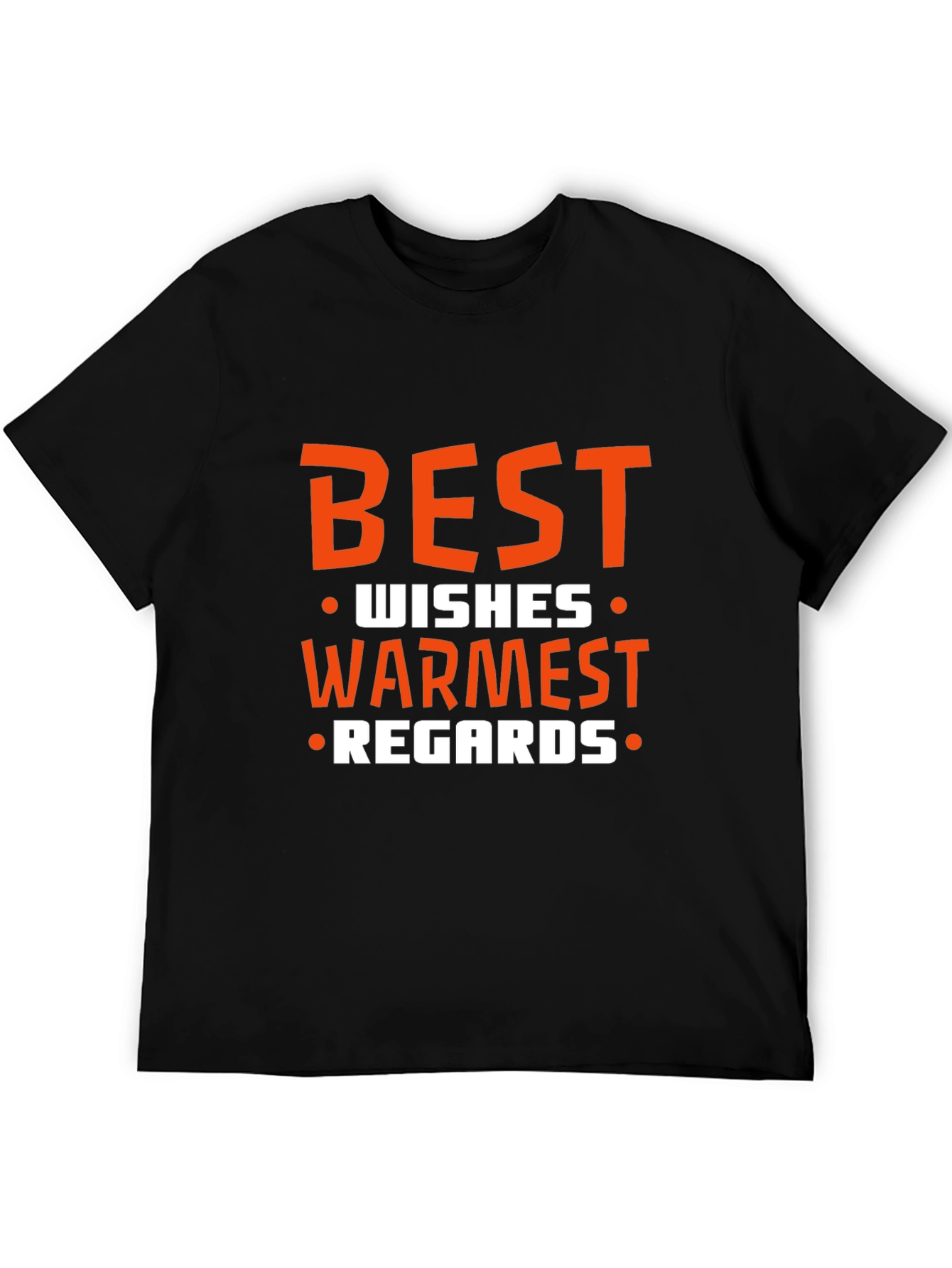 Best Wishes Graphic T-Shirt - Soft Cotton Blend