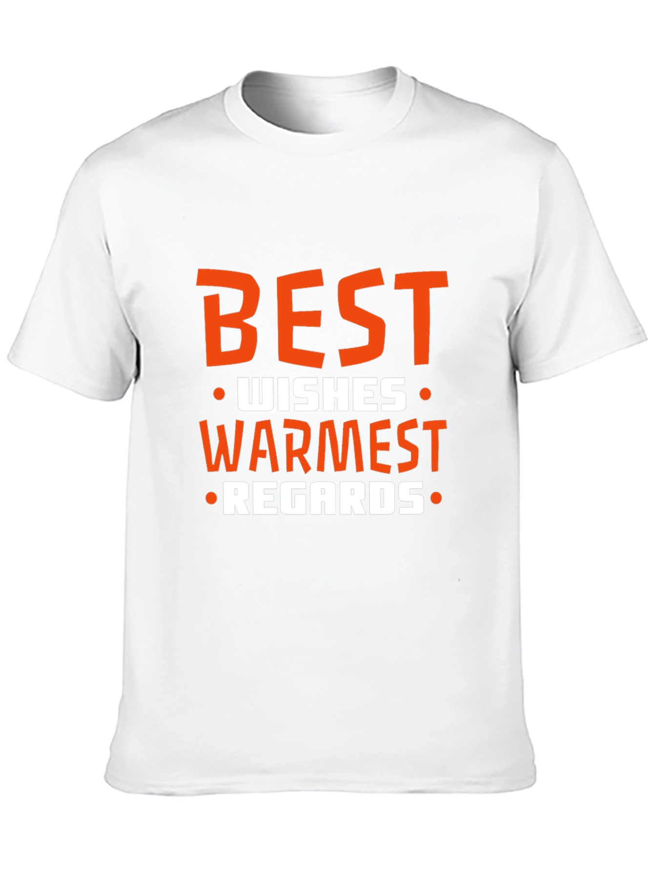 Best Wishes Graphic T-Shirt - Soft Cotton Blend