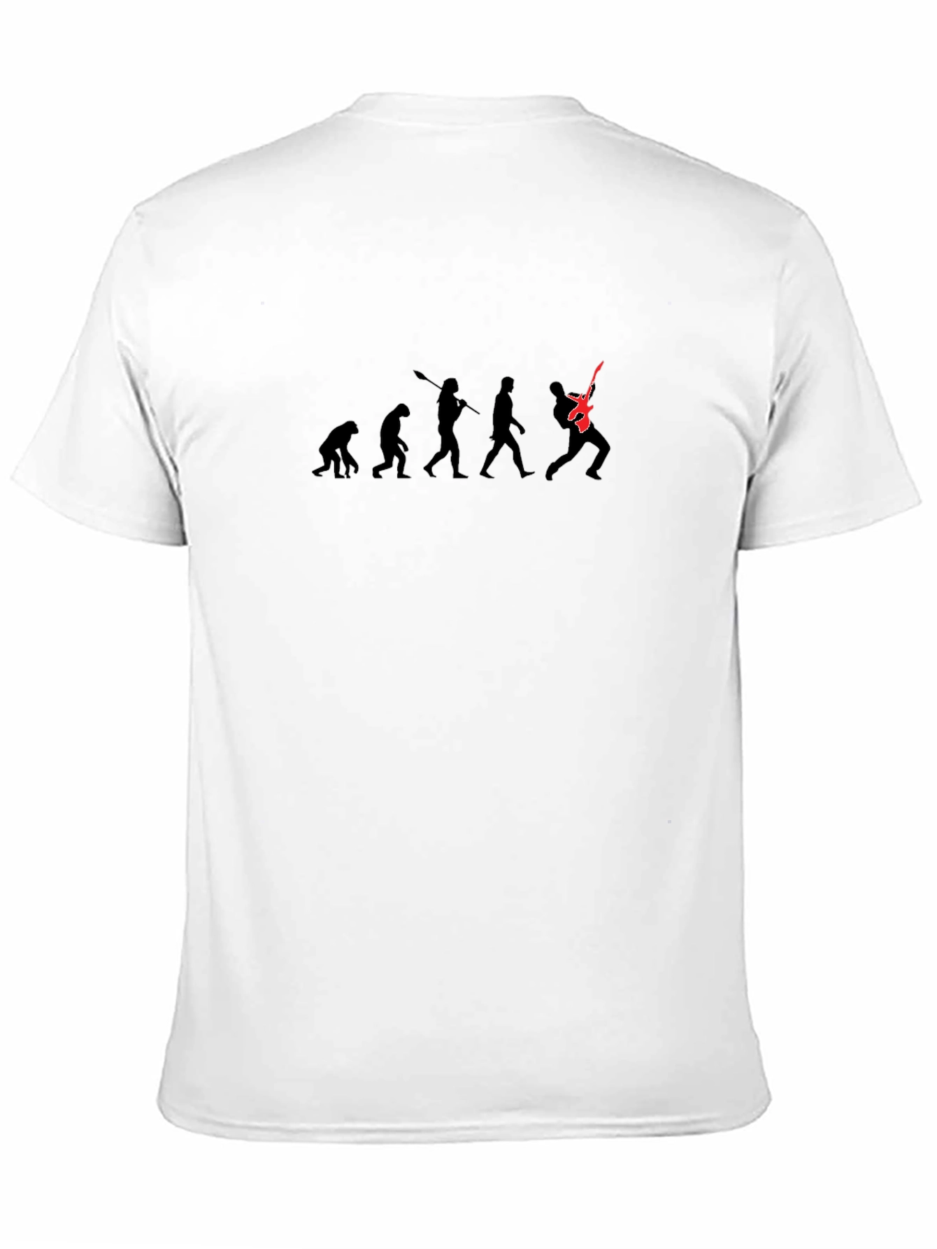 Evolution of Rock T-Shirt - Black Graphic Tee
