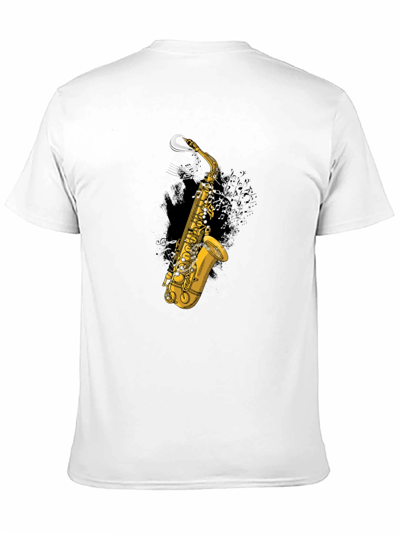 Saxophone Graphic T-Shirt