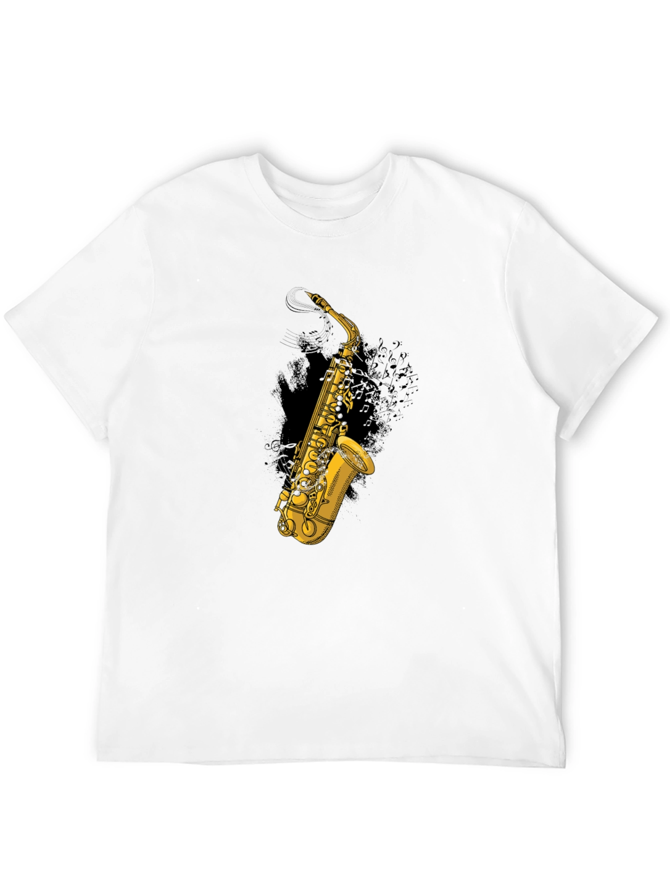Saxophone Graphic T-Shirt