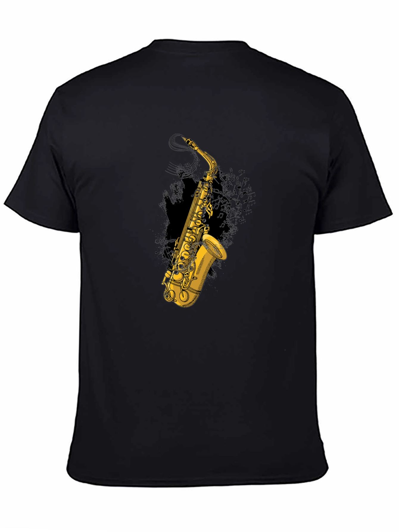 Saxophone Graphic T-Shirt