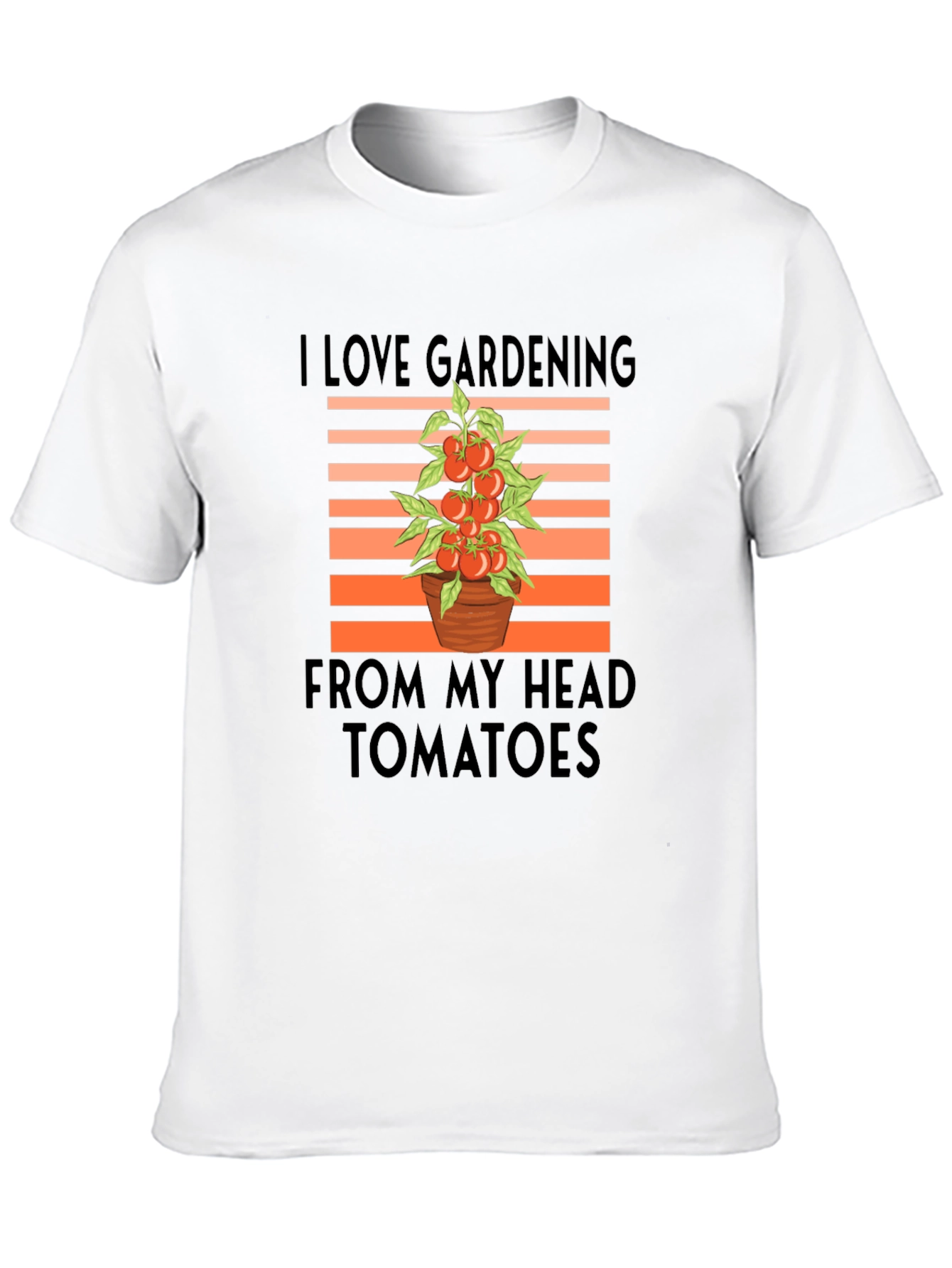 Gardening Tomato Head T-Shirt - Gardeners Tee
