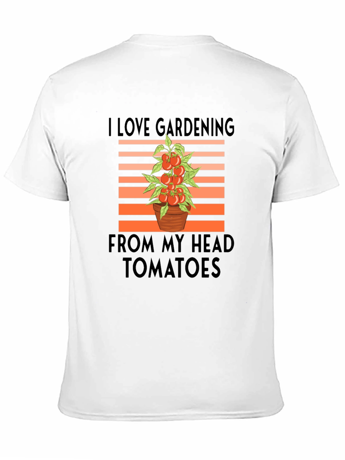 Gardening Tomato Head T-Shirt - Gardeners Tee