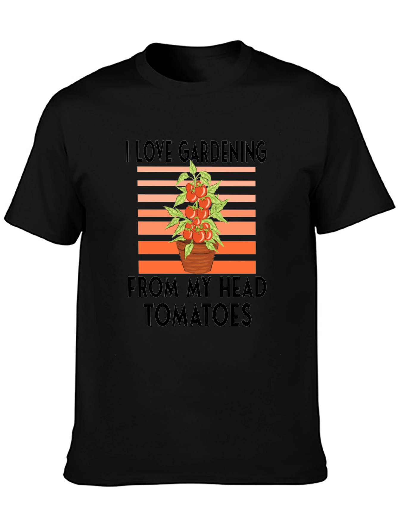 Gardening Tomato Head T-Shirt - Gardeners Tee