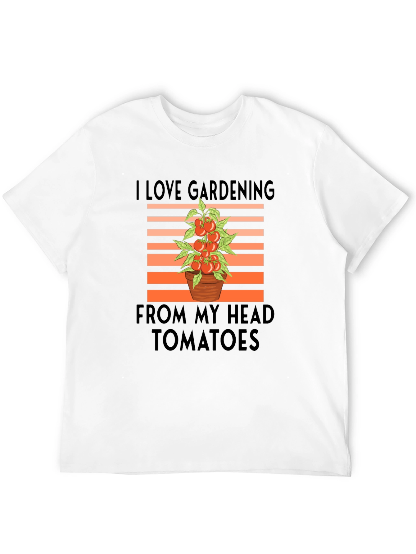 Gardening Tomato Head T-Shirt - Gardeners Tee
