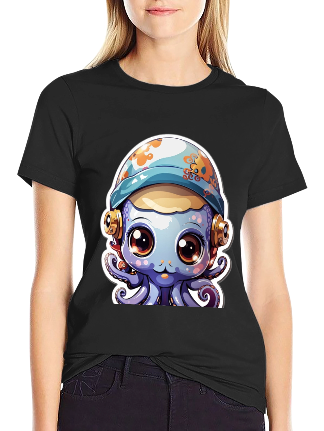Cute Octopus Tee - Unique Graphic T-Shirt