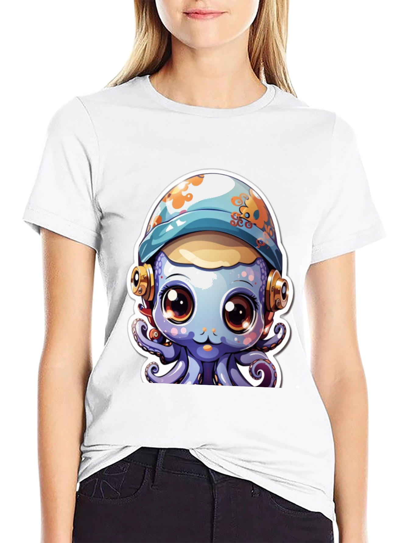 Cute Octopus Tee - Unique Graphic T-Shirt