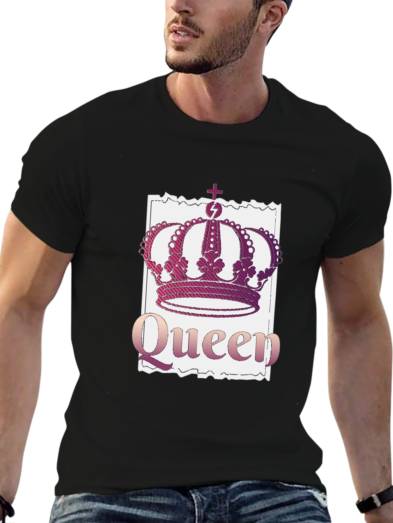 Queen Crown Graphic Tee - Stylish and Trendy