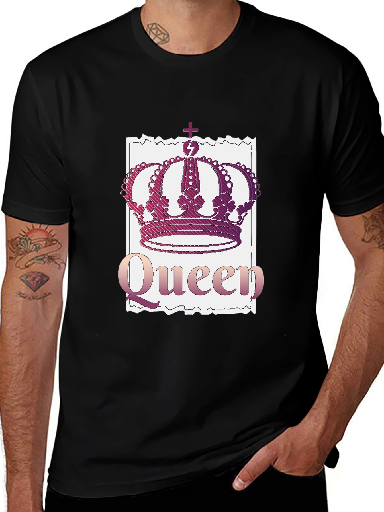 Queen Crown Graphic Tee - Stylish and Trendy