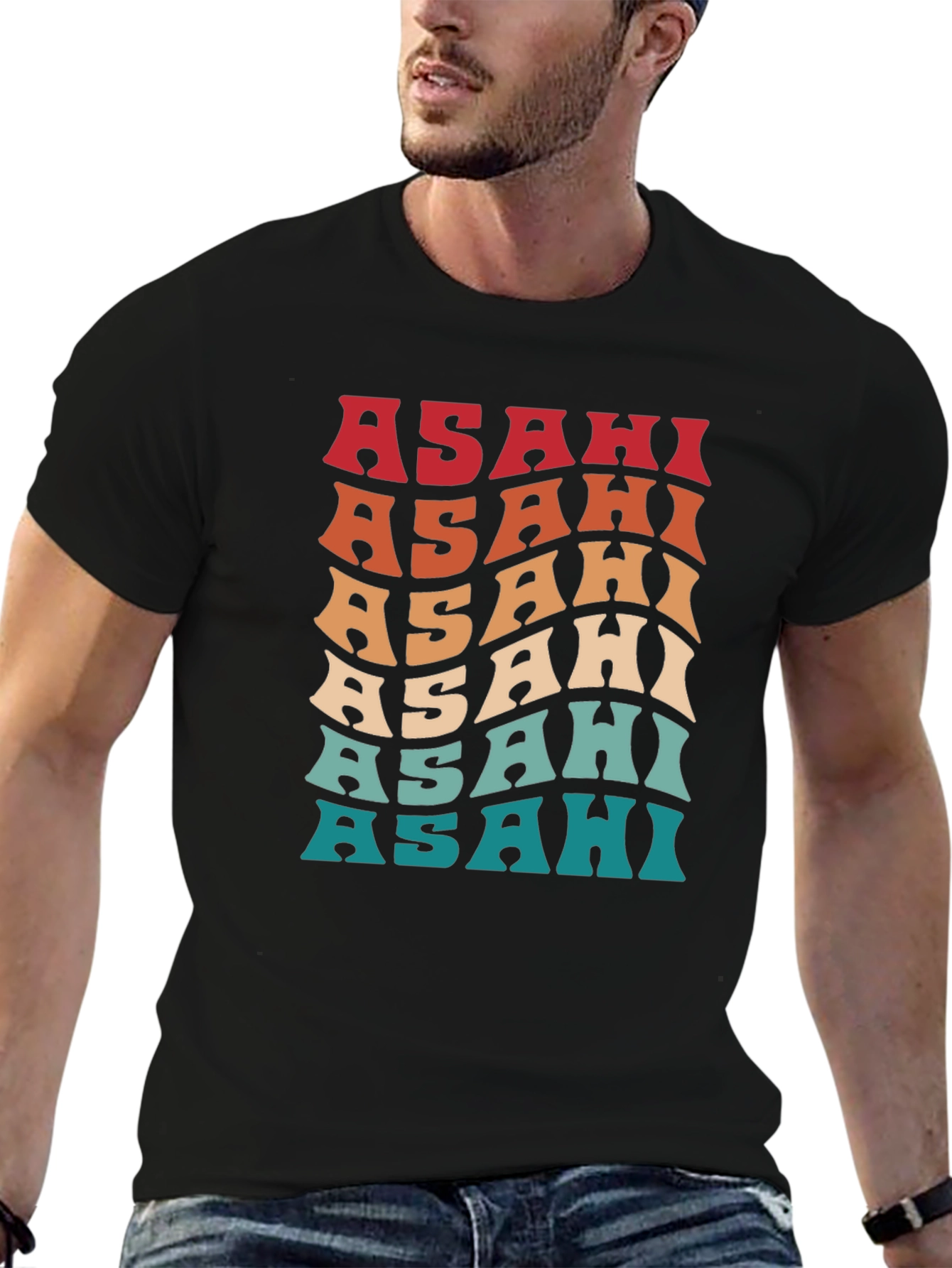 Retro Asahi Graphic T-Shirt