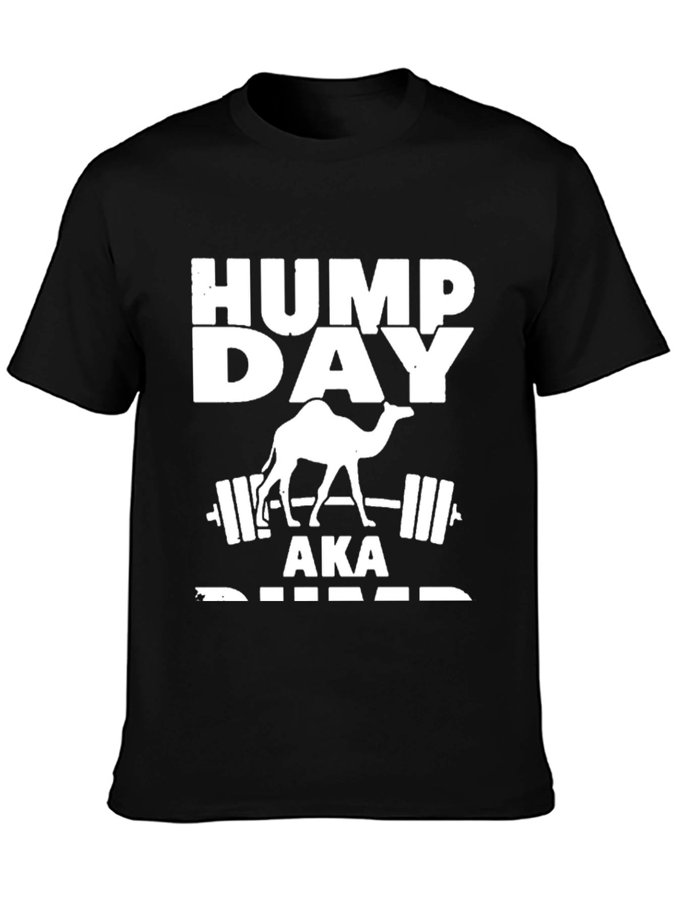 Hump Day Camel Weightlifting T-Shirt