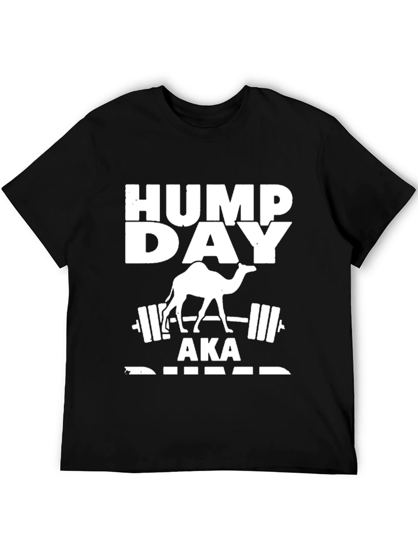 Hump Day Camel Weightlifting T-Shirt