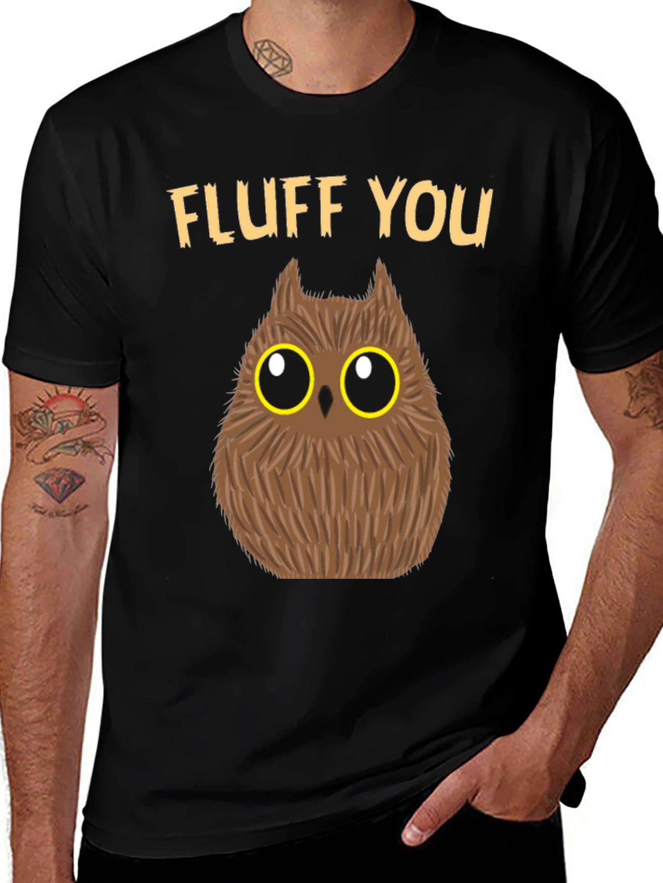 Fluff You Owl Graphic Tee