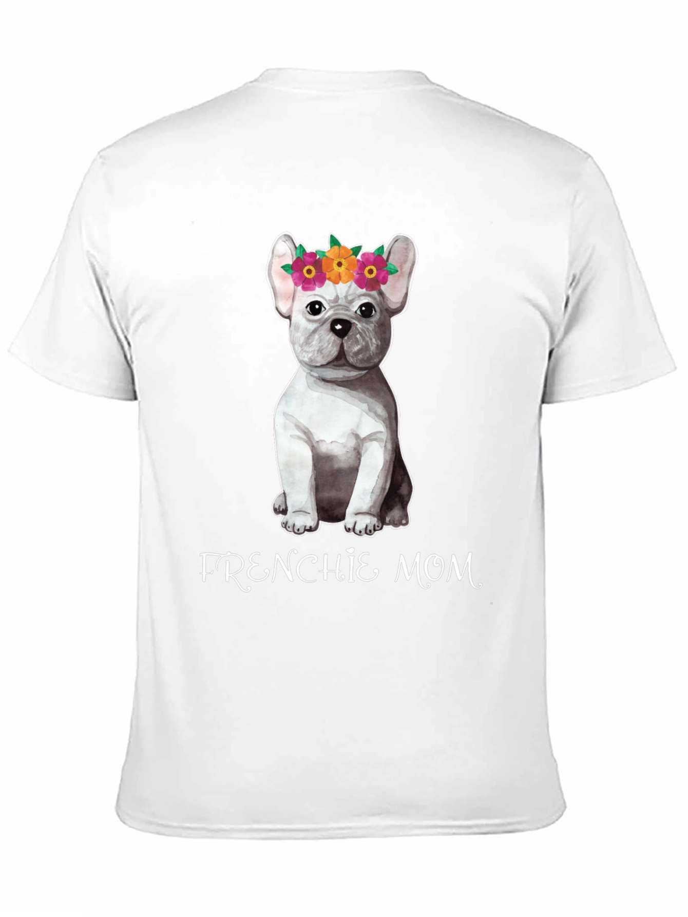 Frenchie Mom Dog T-Shirt - Black