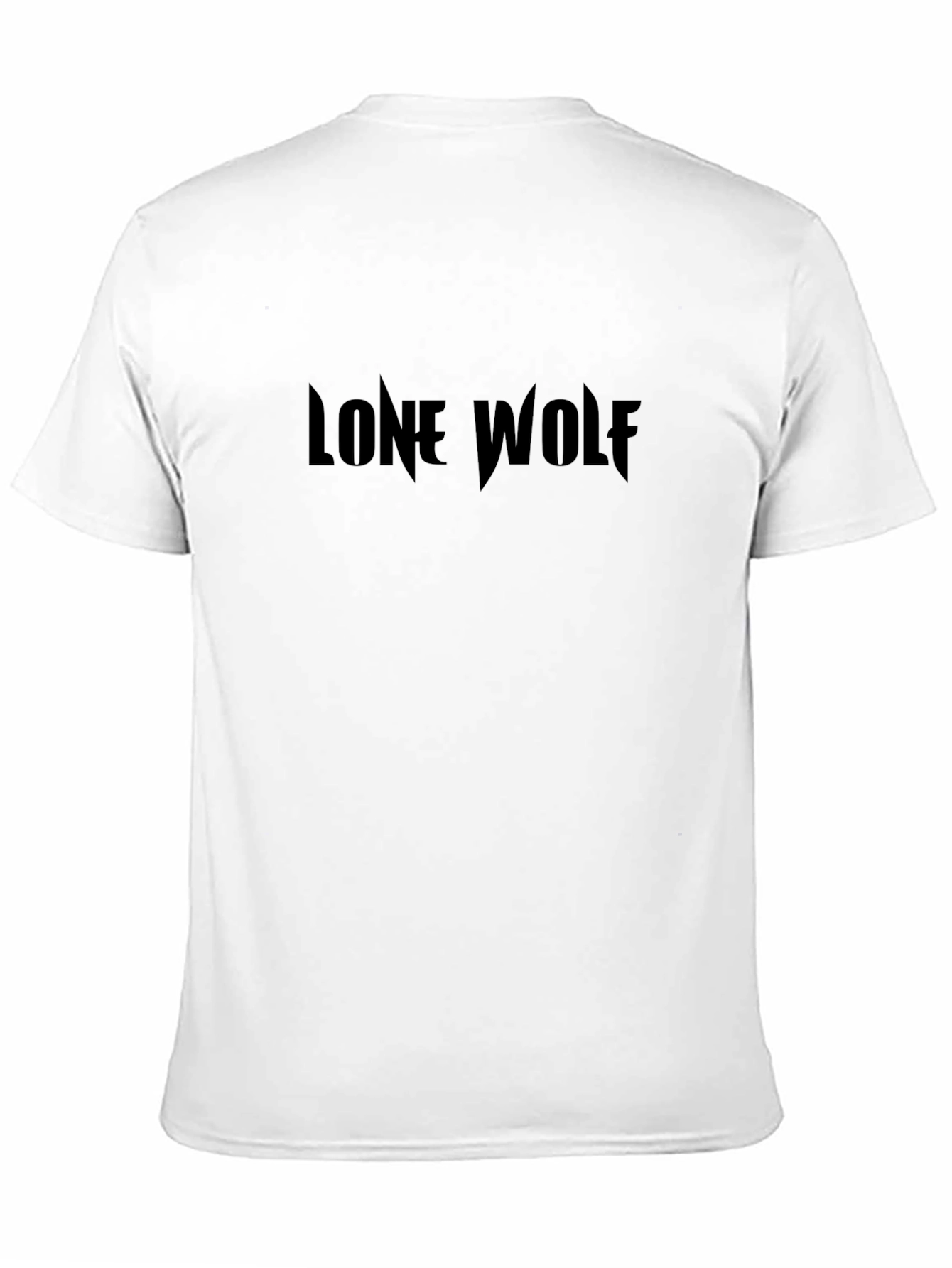 Lone Wolf Graphic Tee - Mens Black T-Shirt