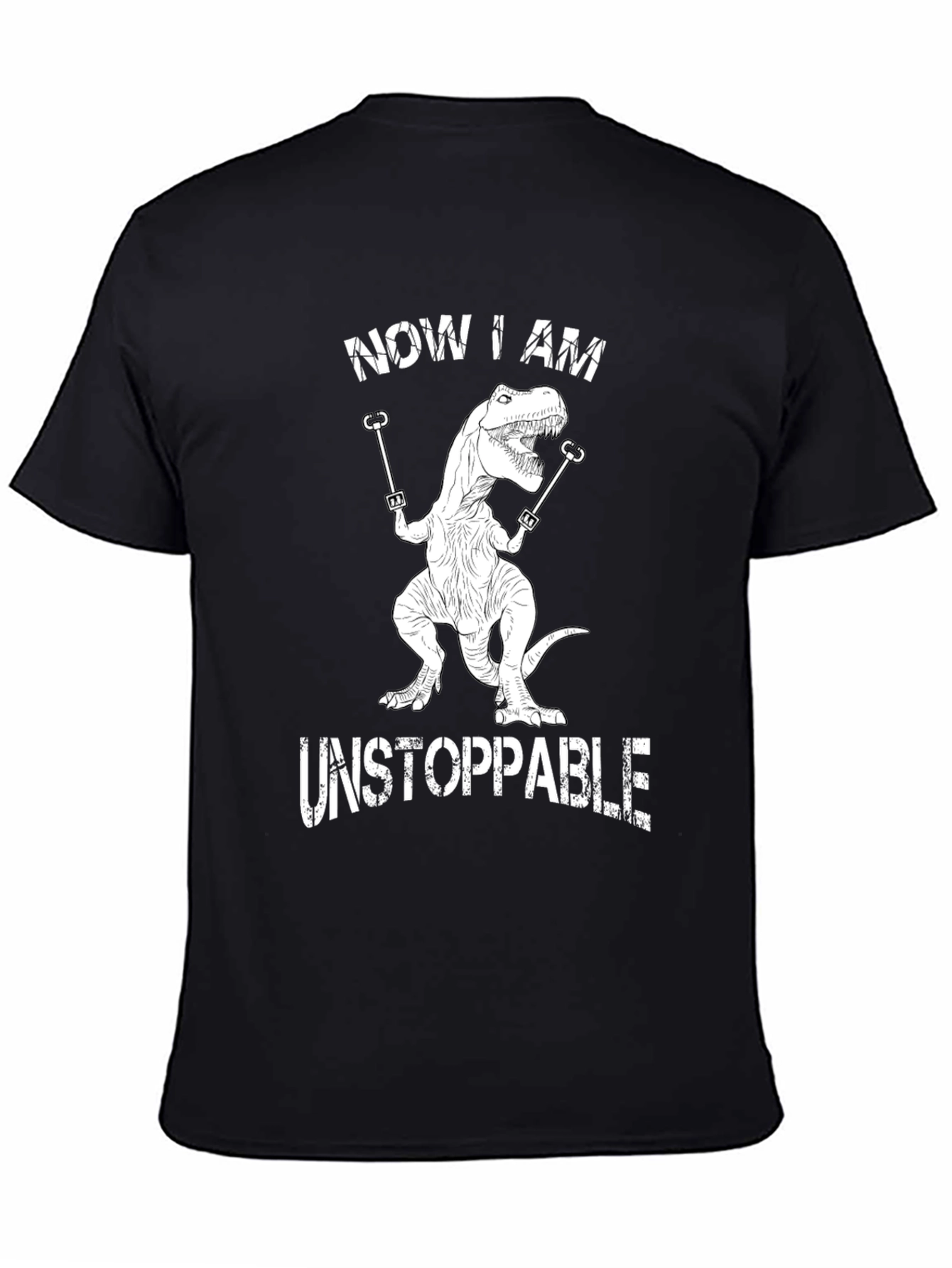 Unstoppable T-Rex Graphic Tee - Funny Dinosaur Shirt