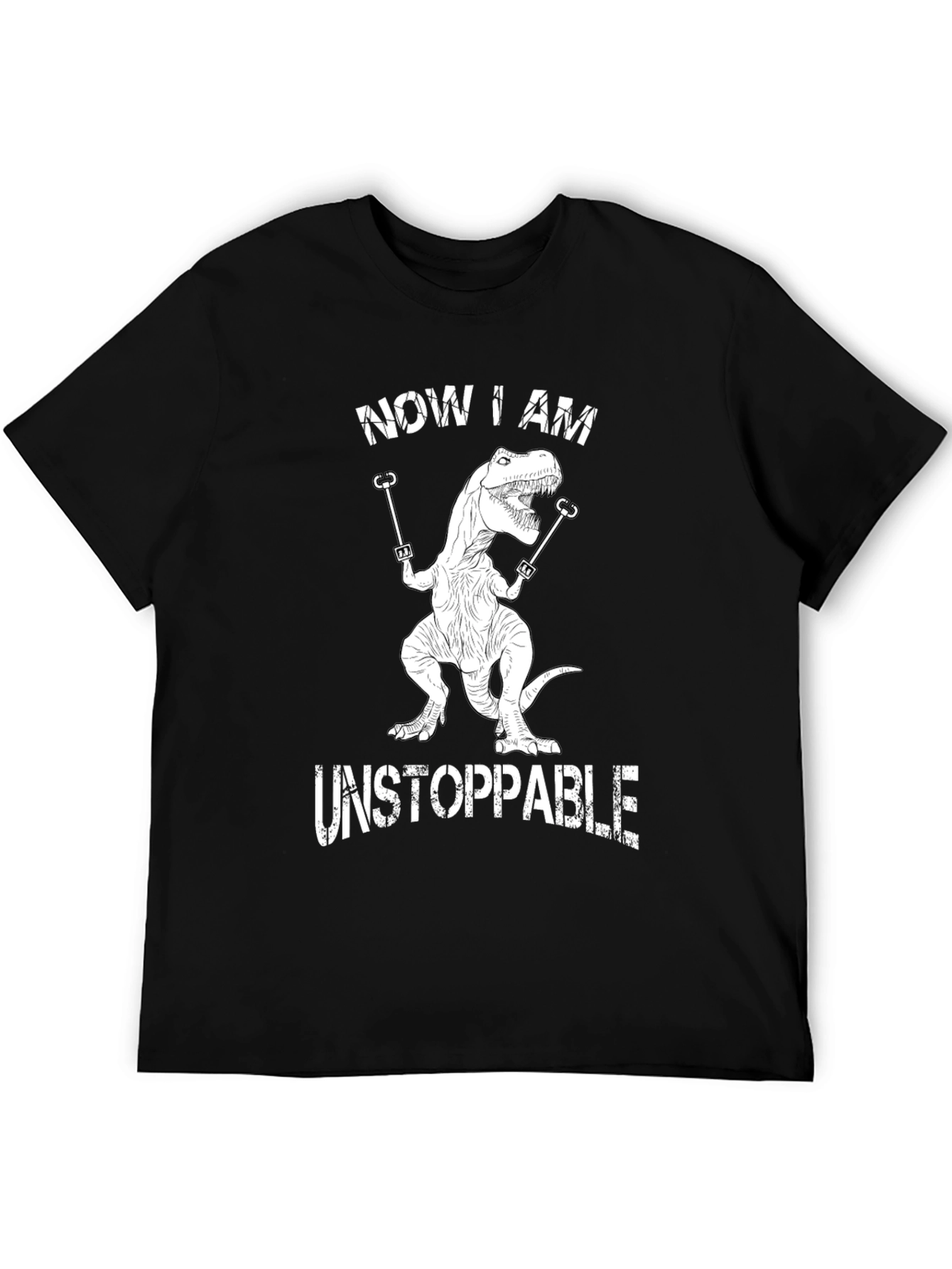 Unstoppable T-Rex Graphic Tee - Funny Dinosaur Shirt