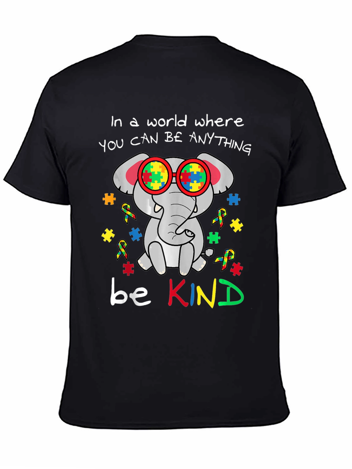 Be Kind Autism Awareness Graphic Tee