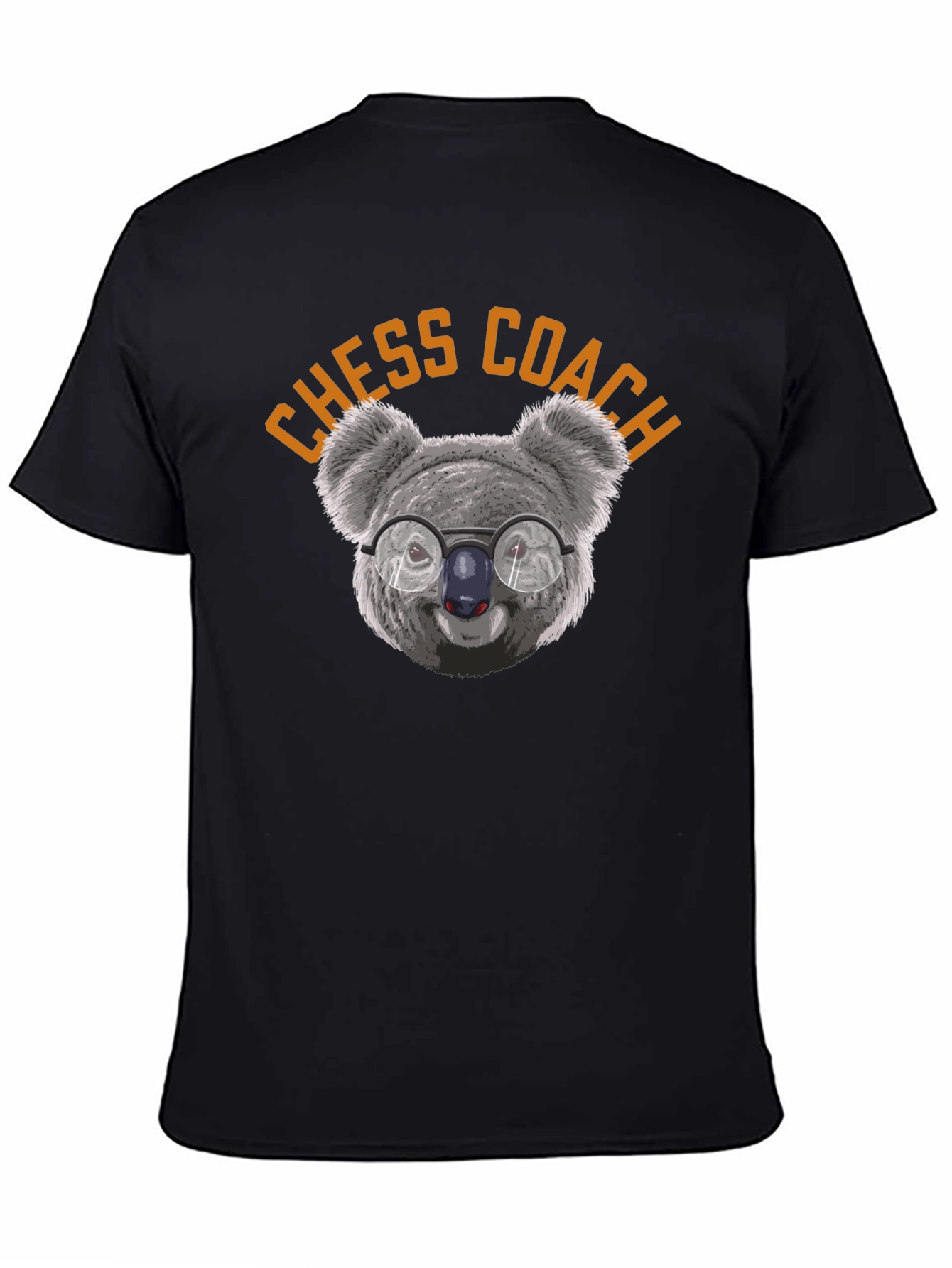 Chess Coach Koala T-Shirt - Smart & Funny Design
