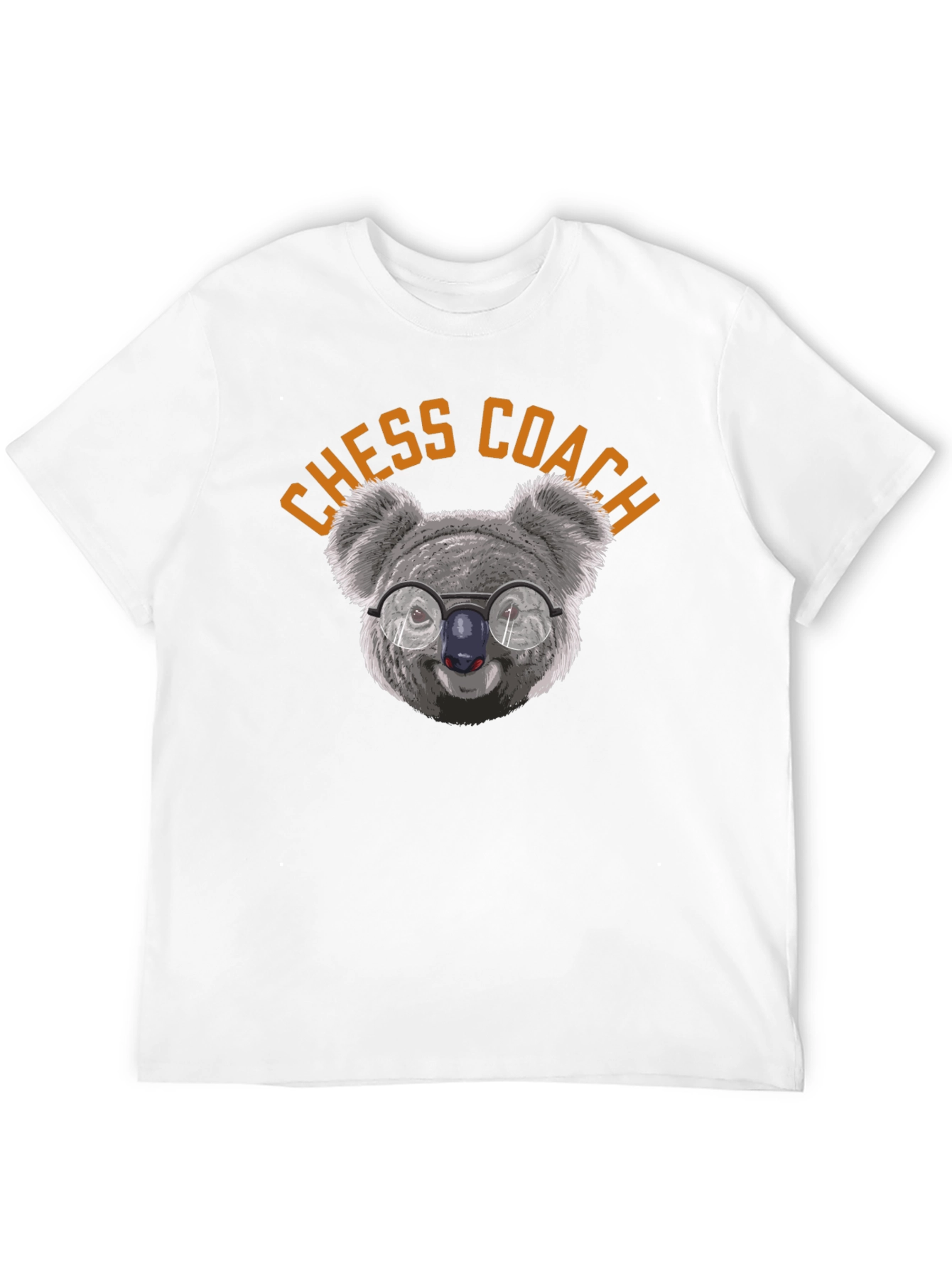 Chess Coach Koala T-Shirt - Smart & Funny Design