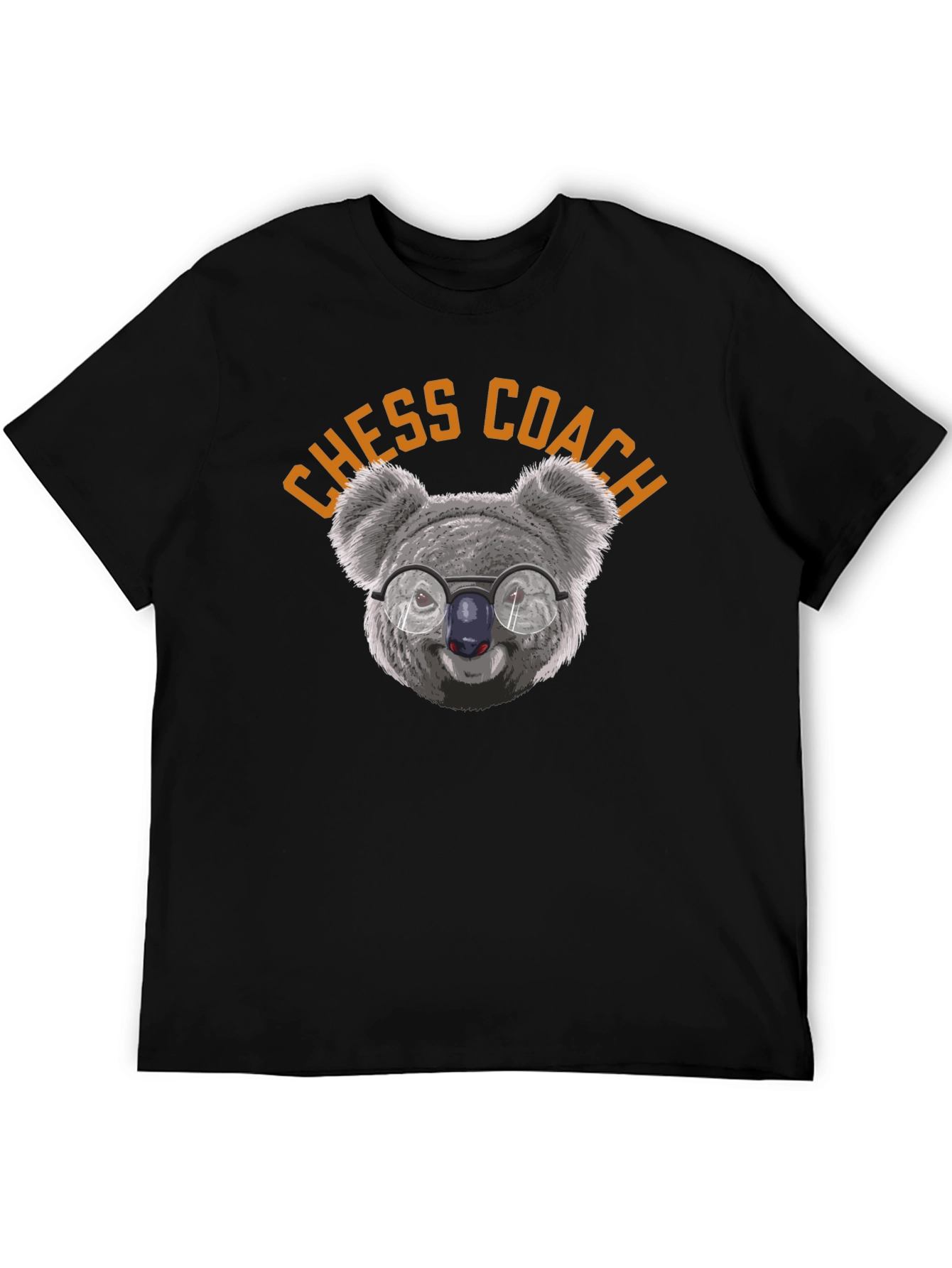 Chess Coach Koala T-Shirt - Smart & Funny Design