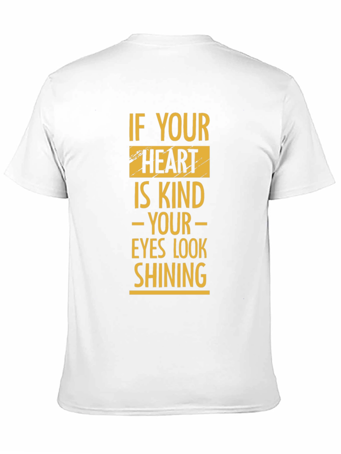 Kind Heart Shining Eyes Graphic Tee