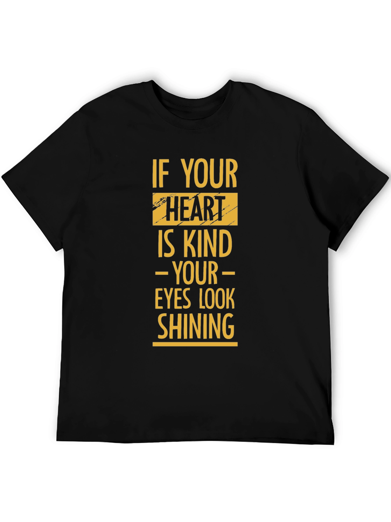 Kind Heart Shining Eyes Graphic Tee
