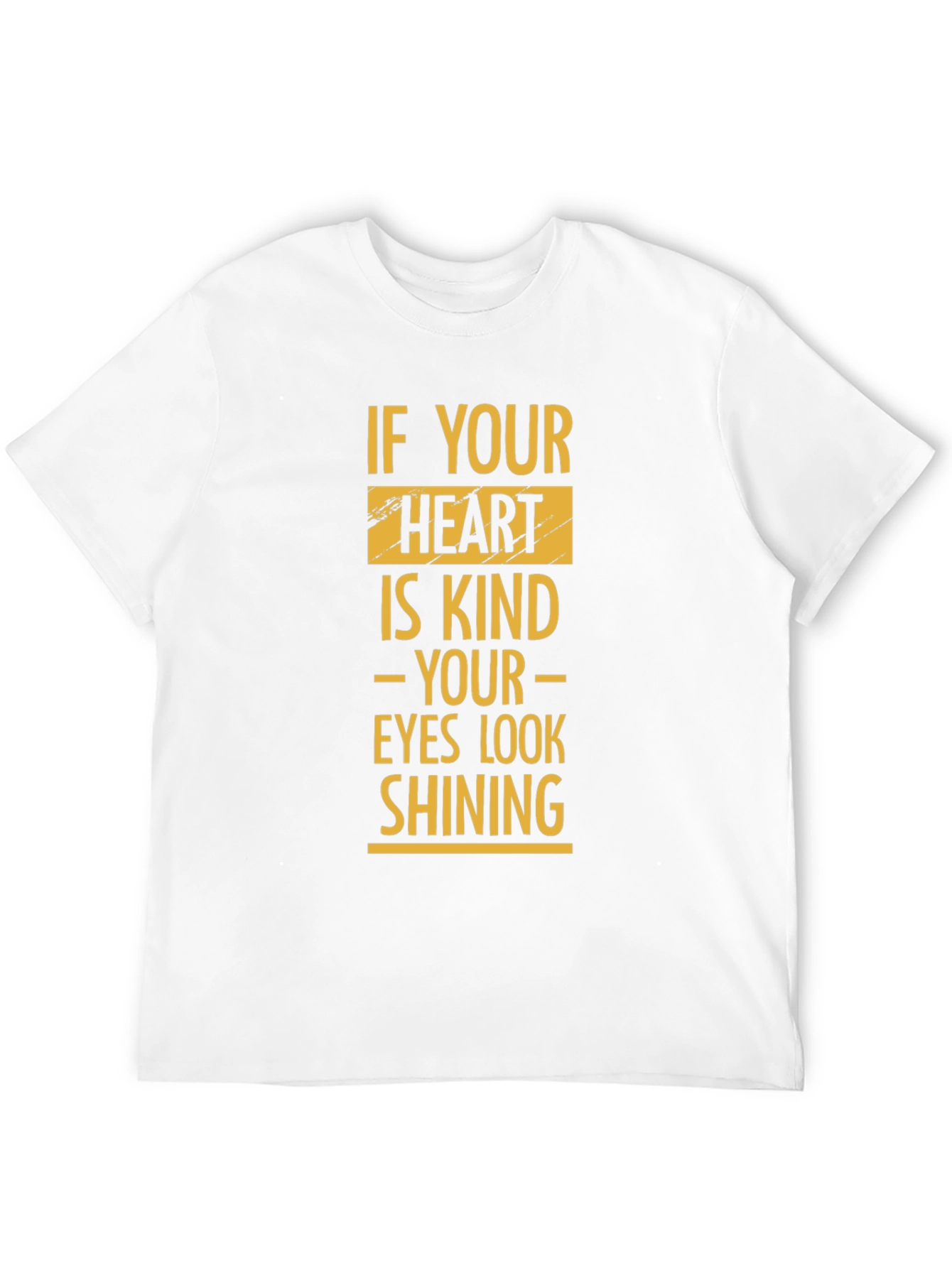 Kind Heart Shining Eyes Graphic Tee