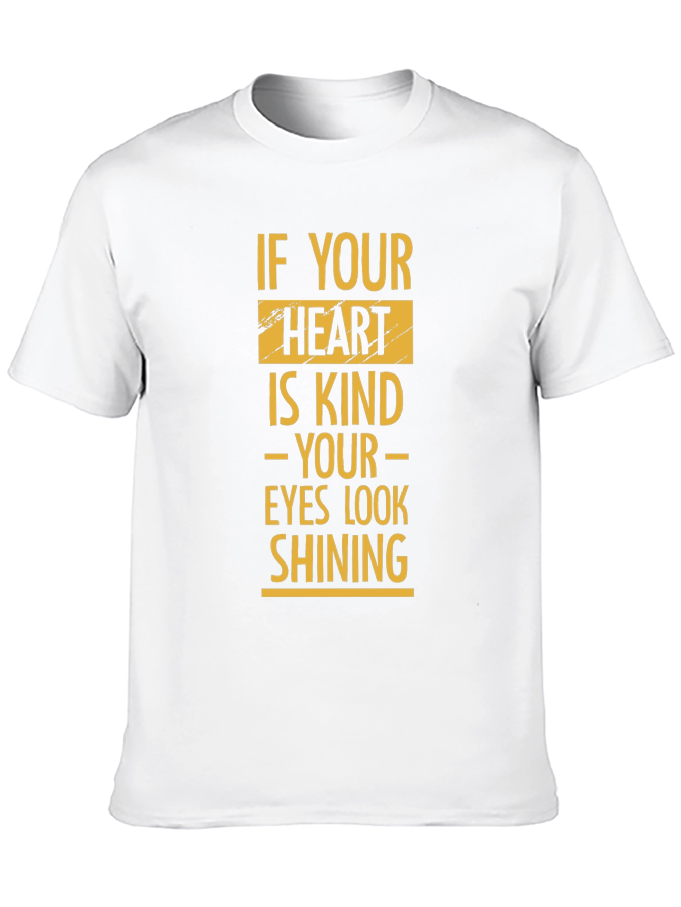 Kind Heart Shining Eyes Graphic Tee