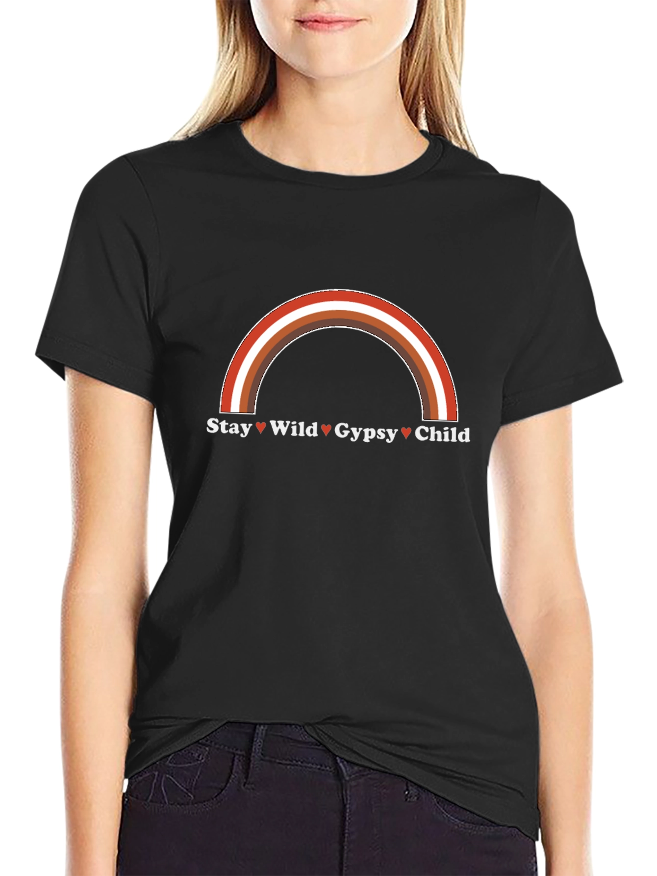 Stay Wild Gypsy Child Graphic Tee