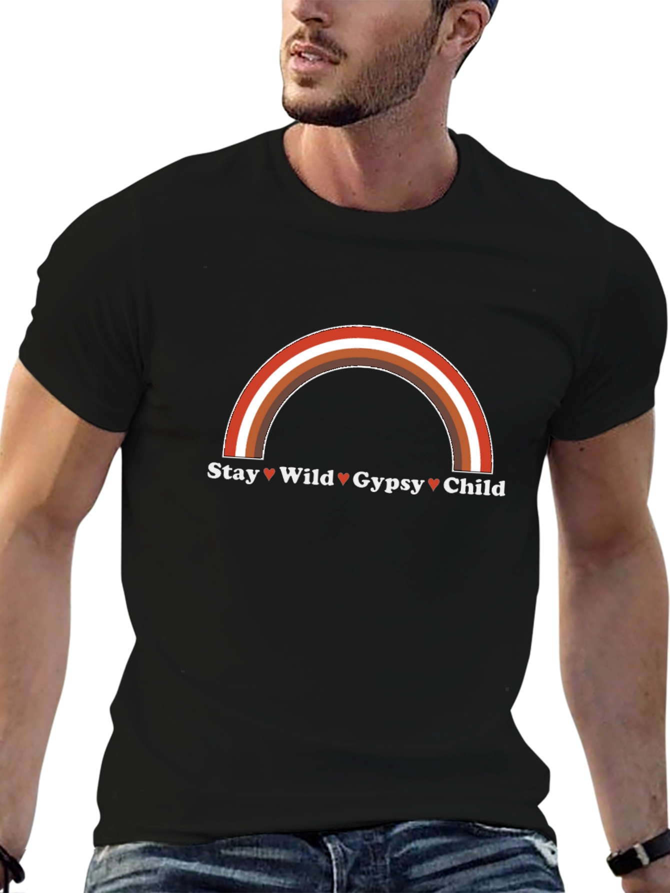 Stay Wild Gypsy Child Graphic Tee