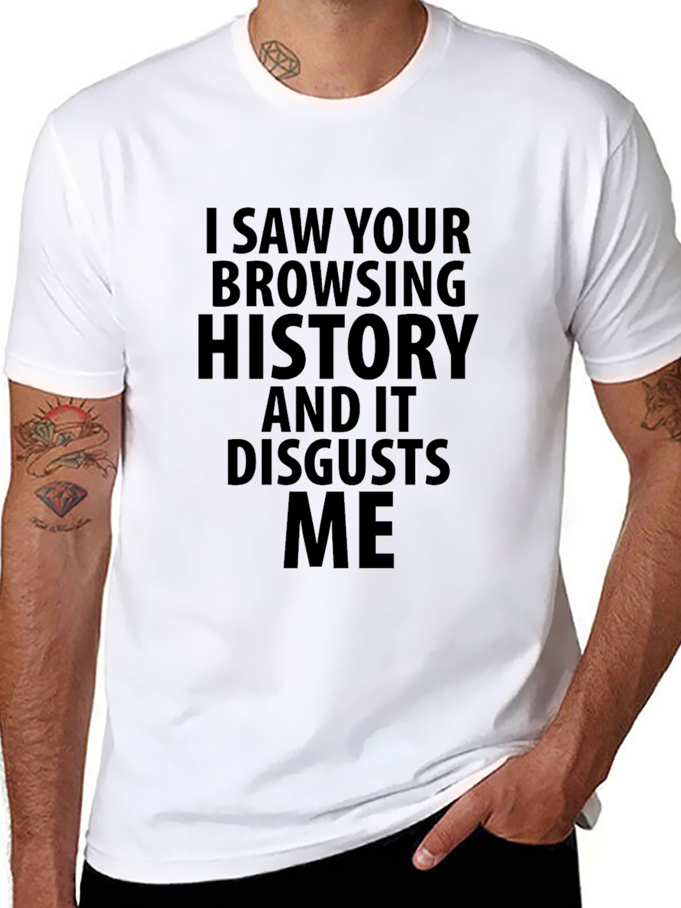 Funny Browsing History T-Shirt