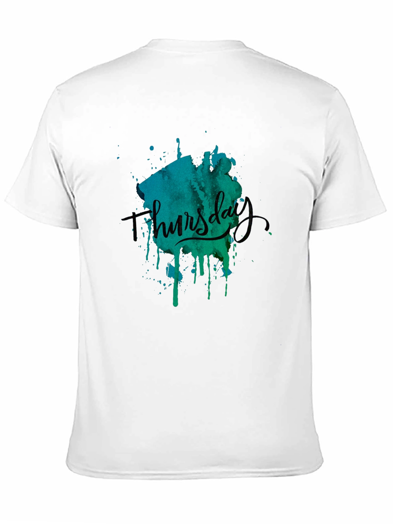 Thursday Graphic Print Black T-Shirt