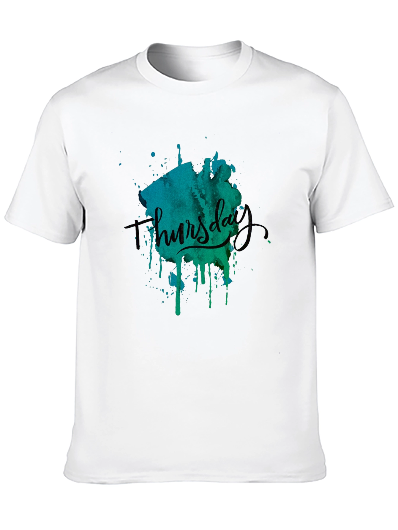 Thursday Graphic Print Black T-Shirt