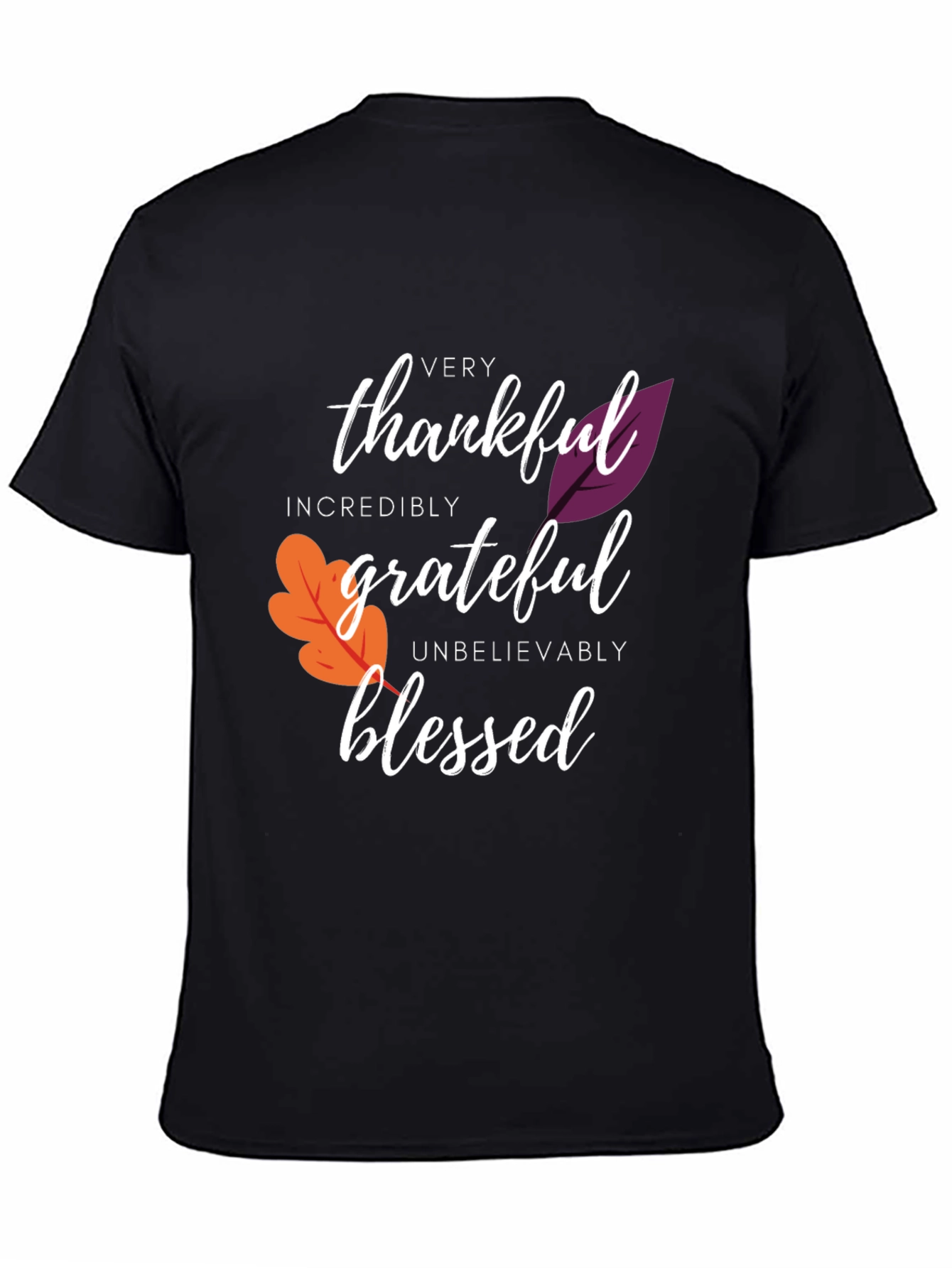 Thankful Grateful Blessed Graphic Tee