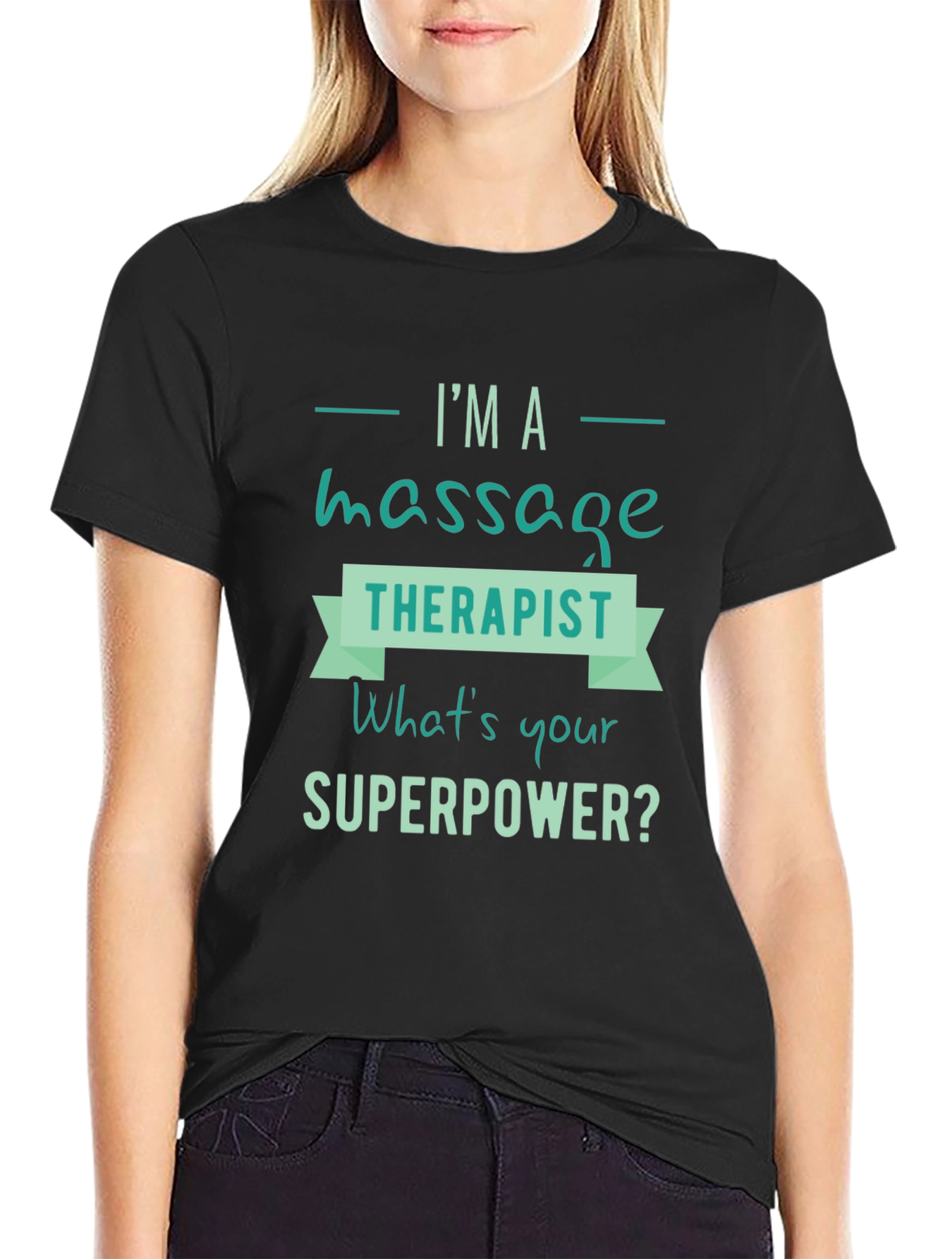 Massage Therapist Superpower Tee