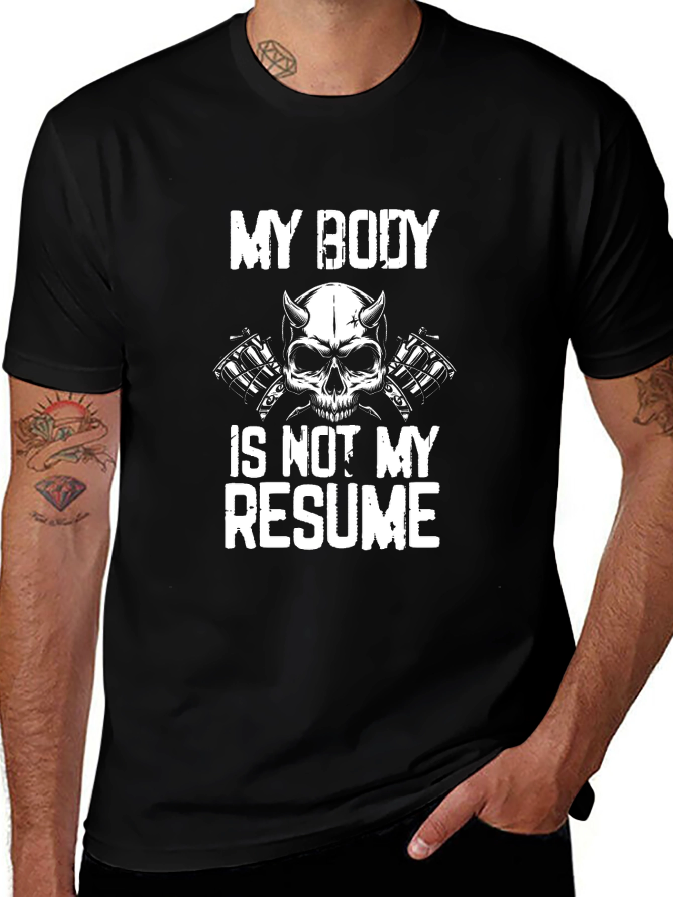 My Body Is Not My Resume T-Shirt