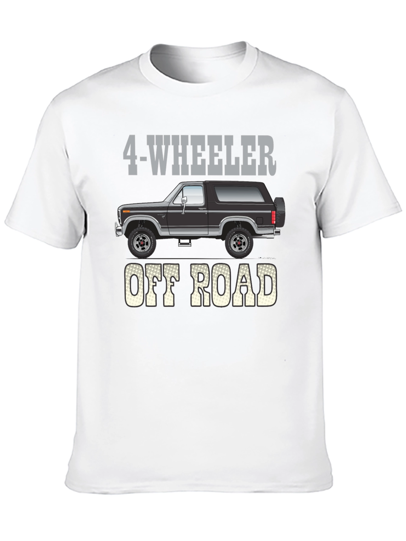 4-Wheeler Off Road Graphic T-Shirt
