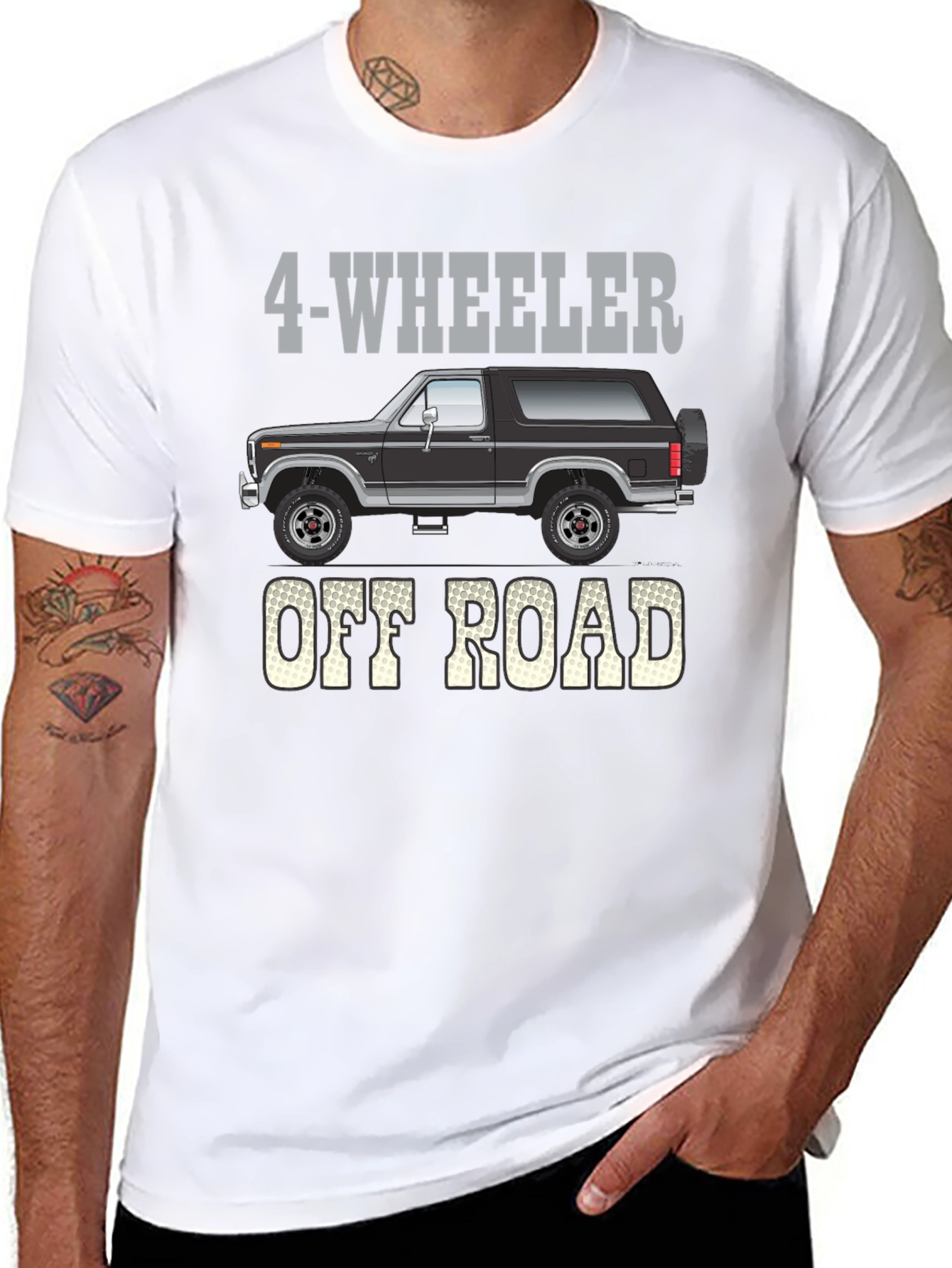 4-Wheeler Off Road Graphic T-Shirt