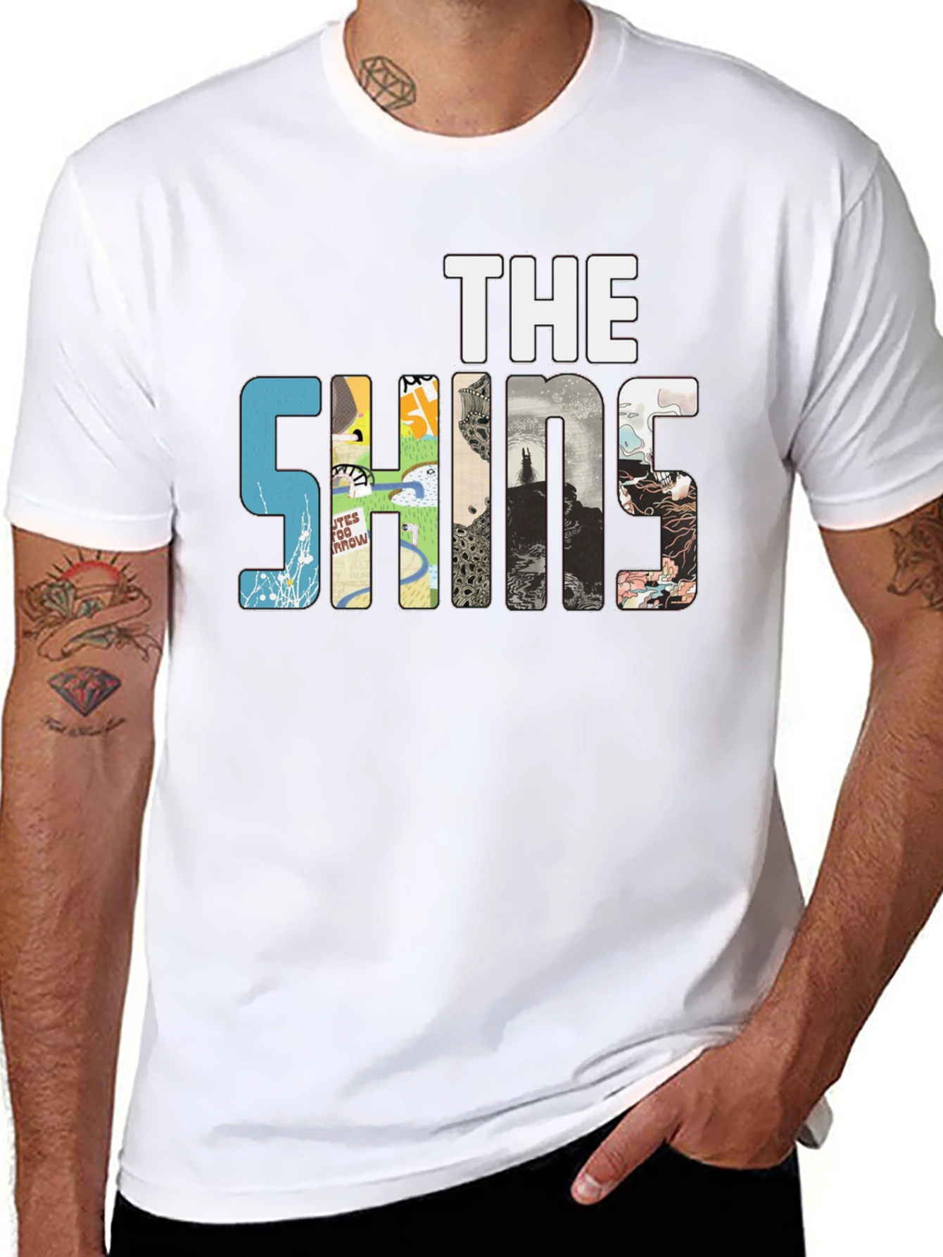 The Shins T-Shirt - Indie Rock Band Tee
