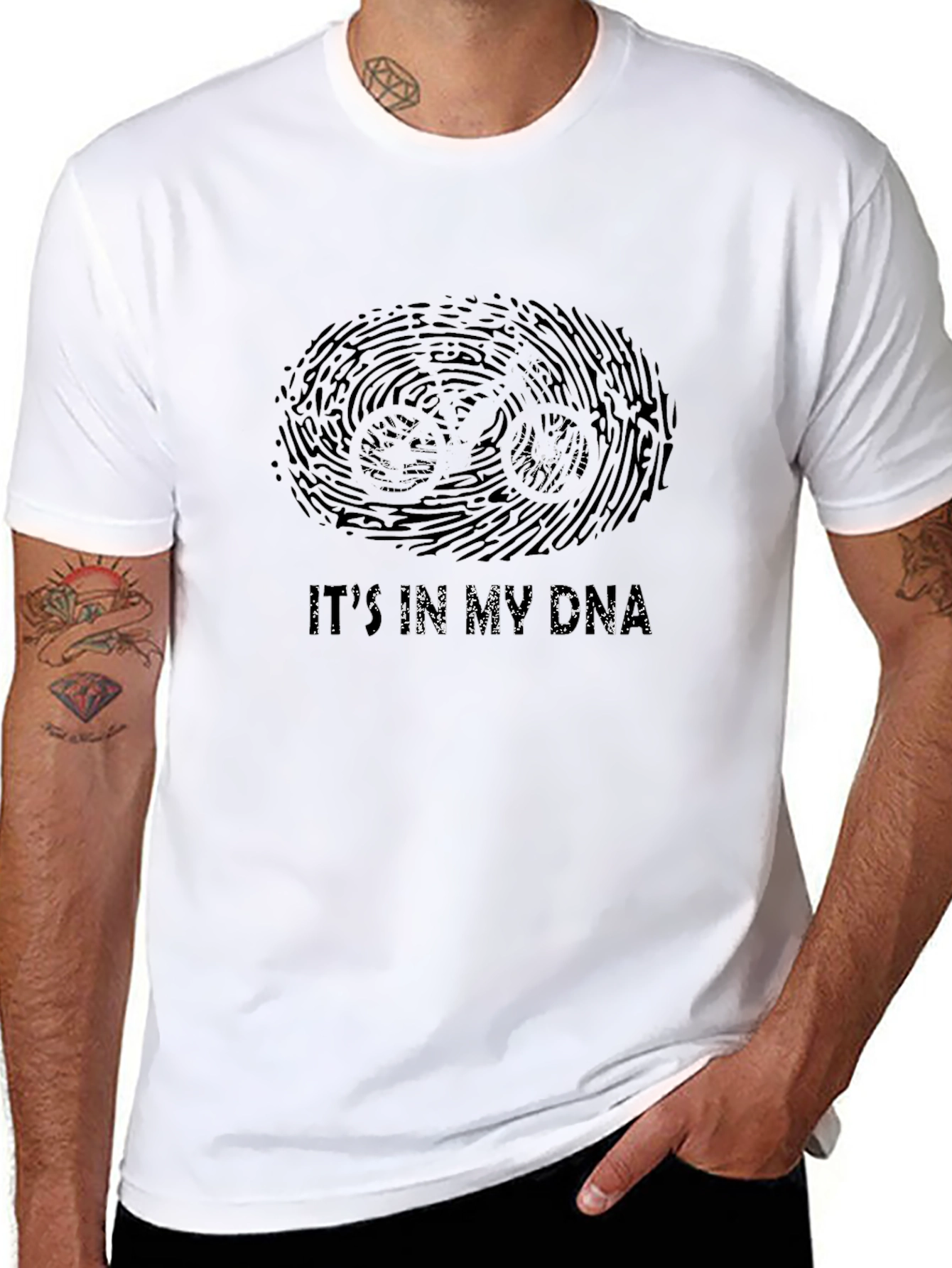 DNA Bike Black T-Shirt