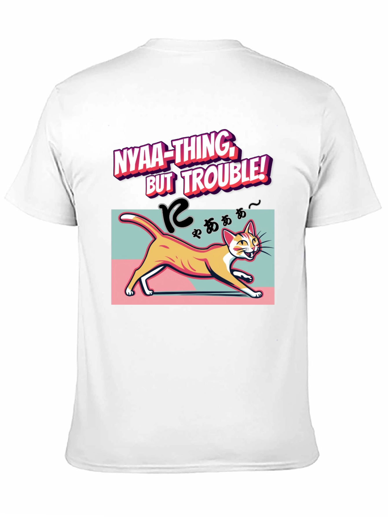 Nyaa-Thing But Trouble Cat T-Shirt
