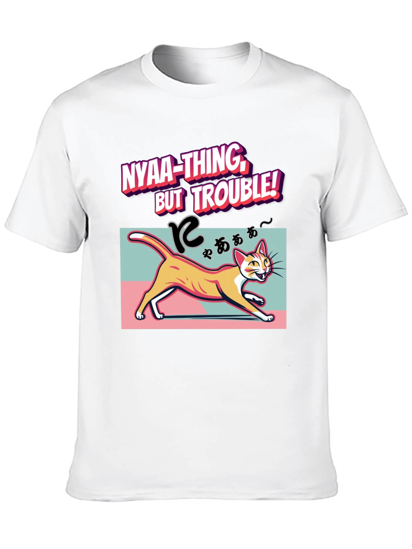 Nyaa-Thing But Trouble Cat T-Shirt