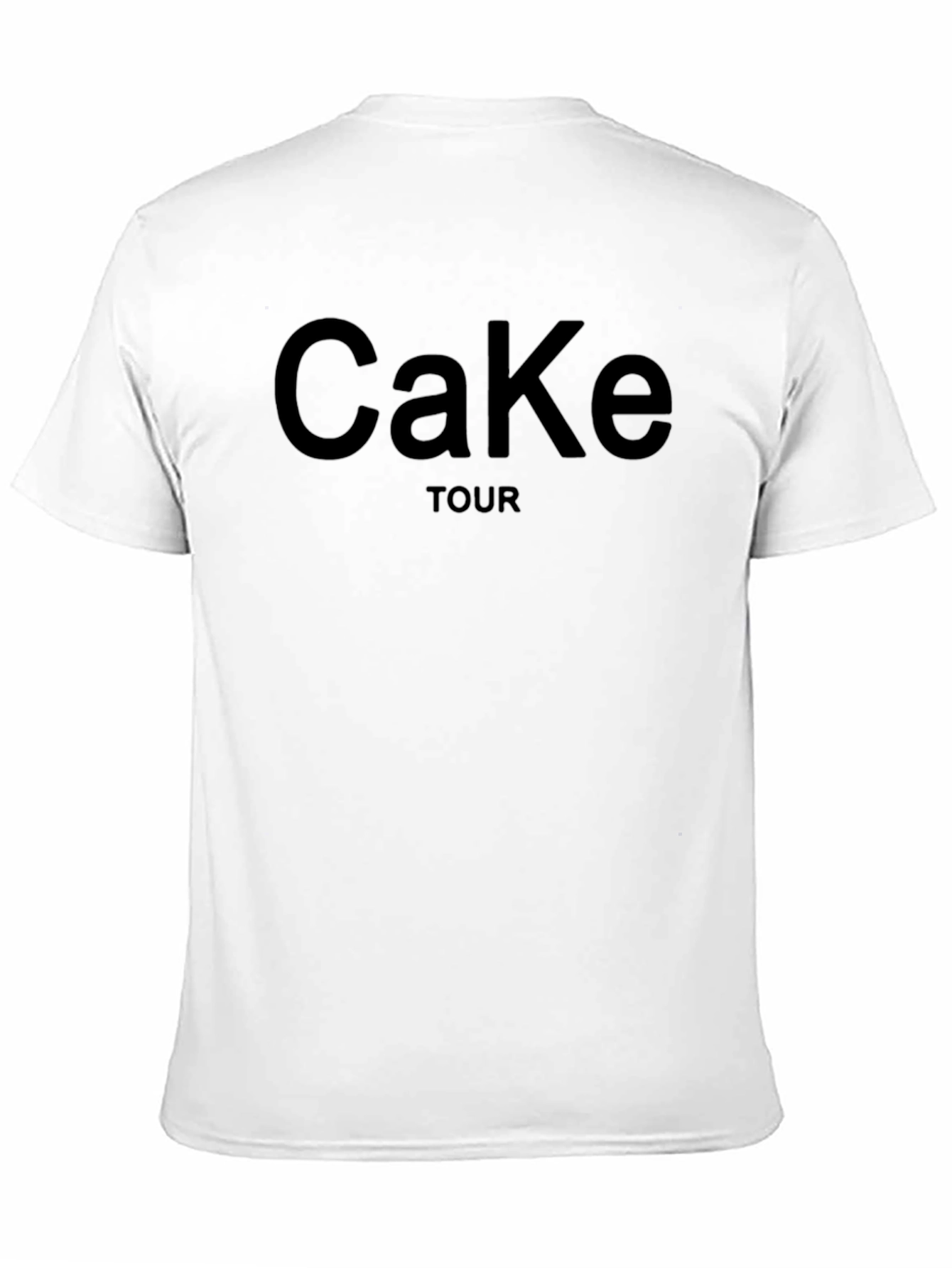 Cake Tour Black T-Shirt - Band Music Tee