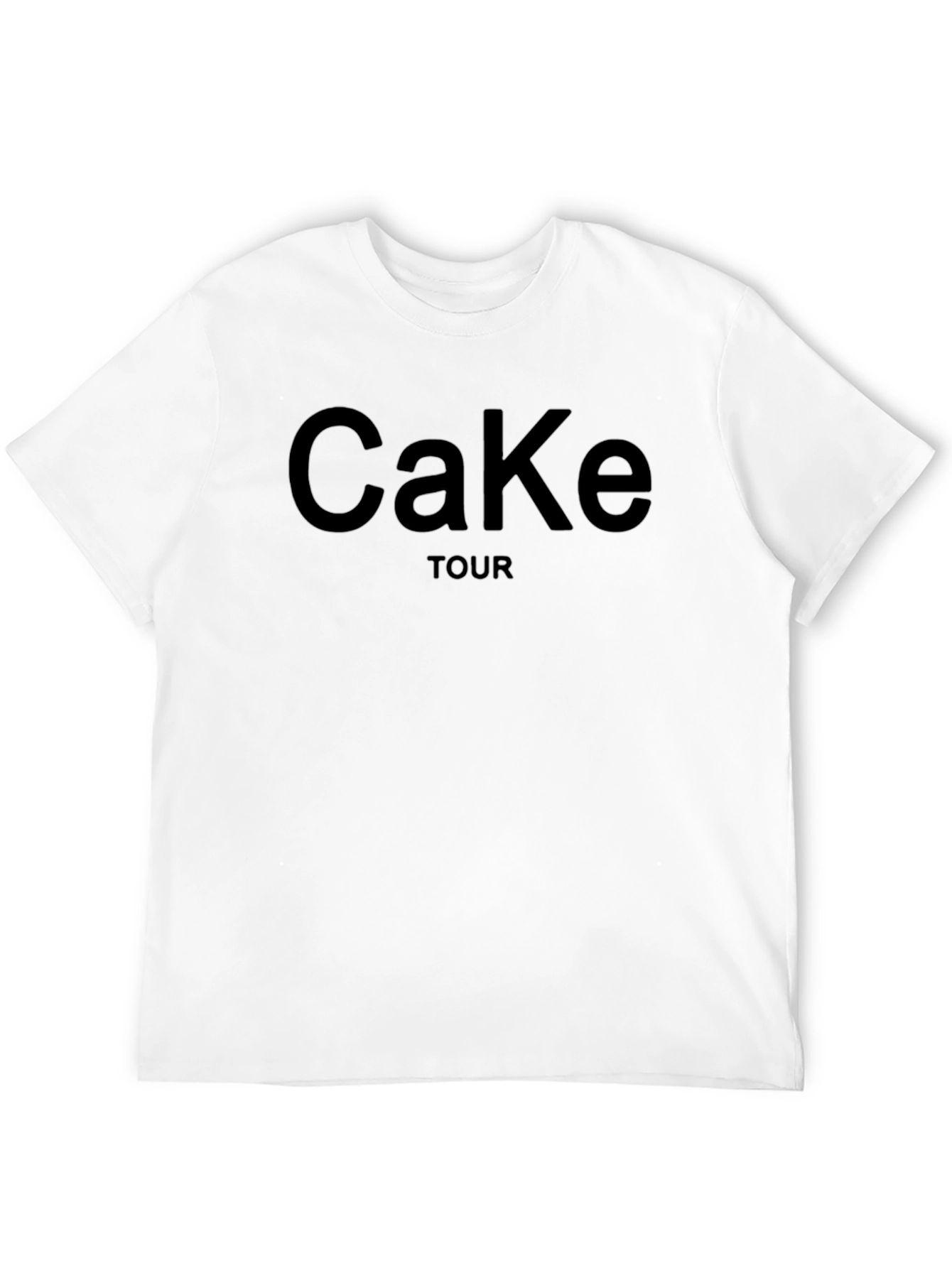 Cake Tour Black T-Shirt - Band Music Tee