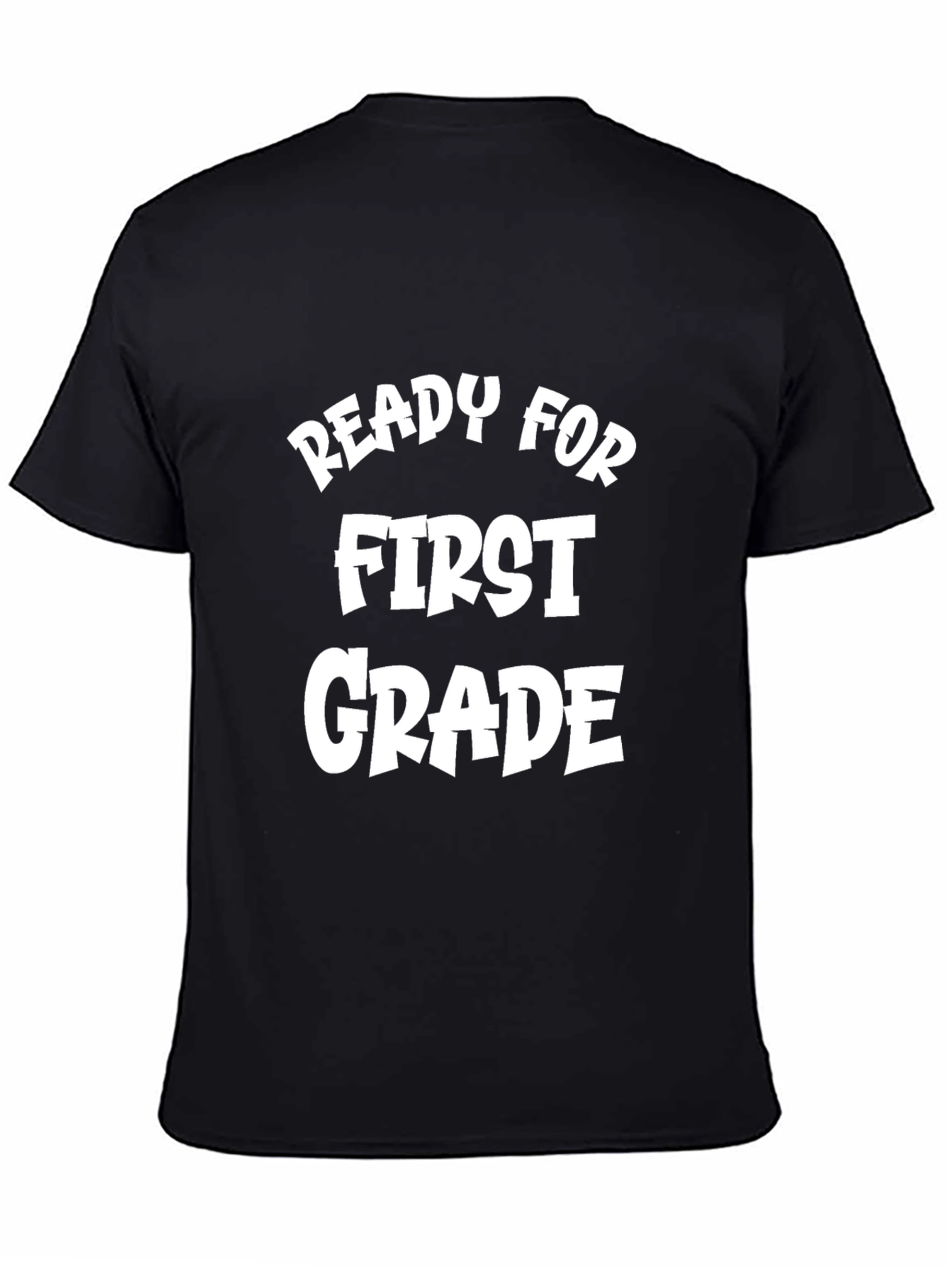 Ready For First Grade Black T-Shirt