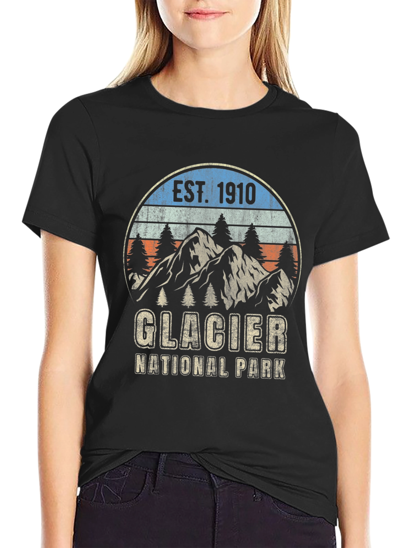 Glacier National Park EST 1910 T-Shirt